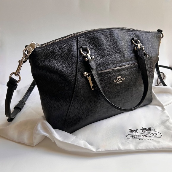 COACH Prairie Satchel 79997 Leather Crossbody Bag w/ Dust Bag EUC - Picture 2 of 14